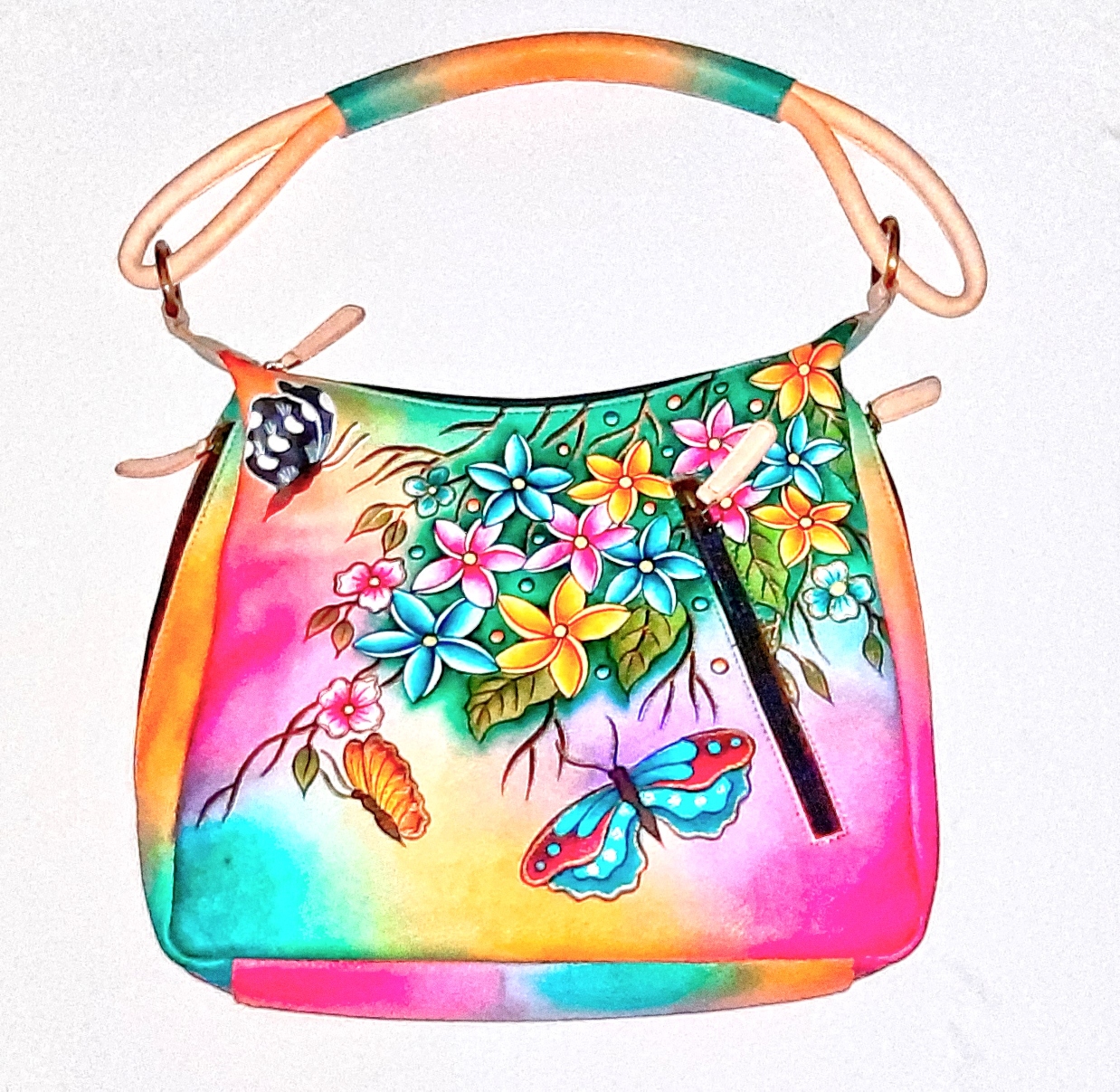 Charvee Hand Painted Leather Bags – Gracie Lynn Sewing & Alterations